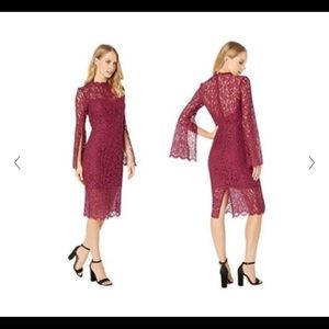 Bardot Sienna Lace midi dress medium-NWT